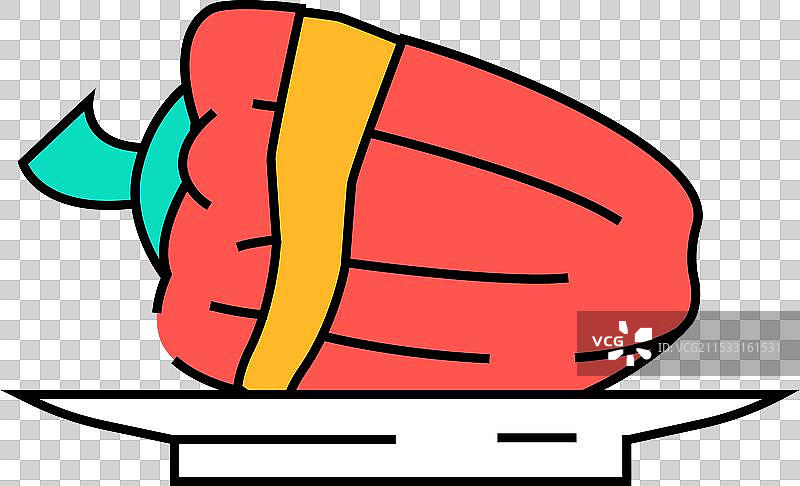 希腊美食标志：萨加纳基（Saganaki）色彩图片素材