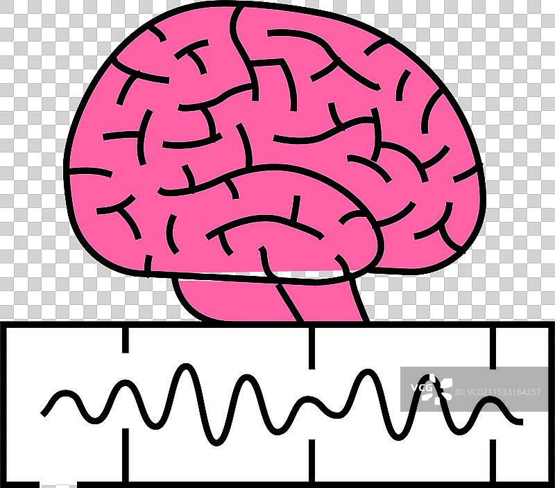 脑电波 神经科学 神经学 图标 颜色图片素材