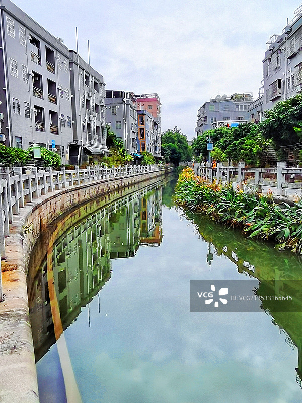 广州黄埔古村新貌图片素材