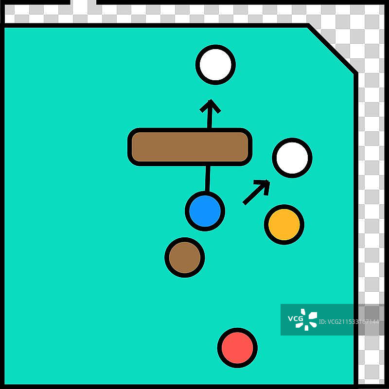 三重剥皮的槌球游戏图标颜色图片素材