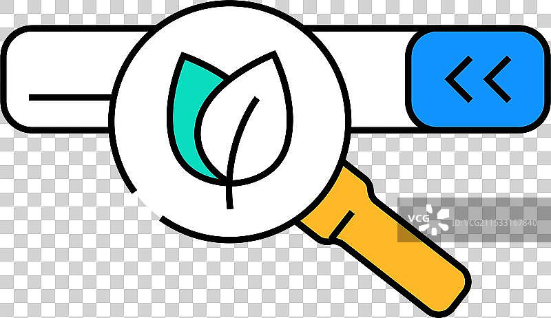 有机搜索SEO图标颜色图片素材