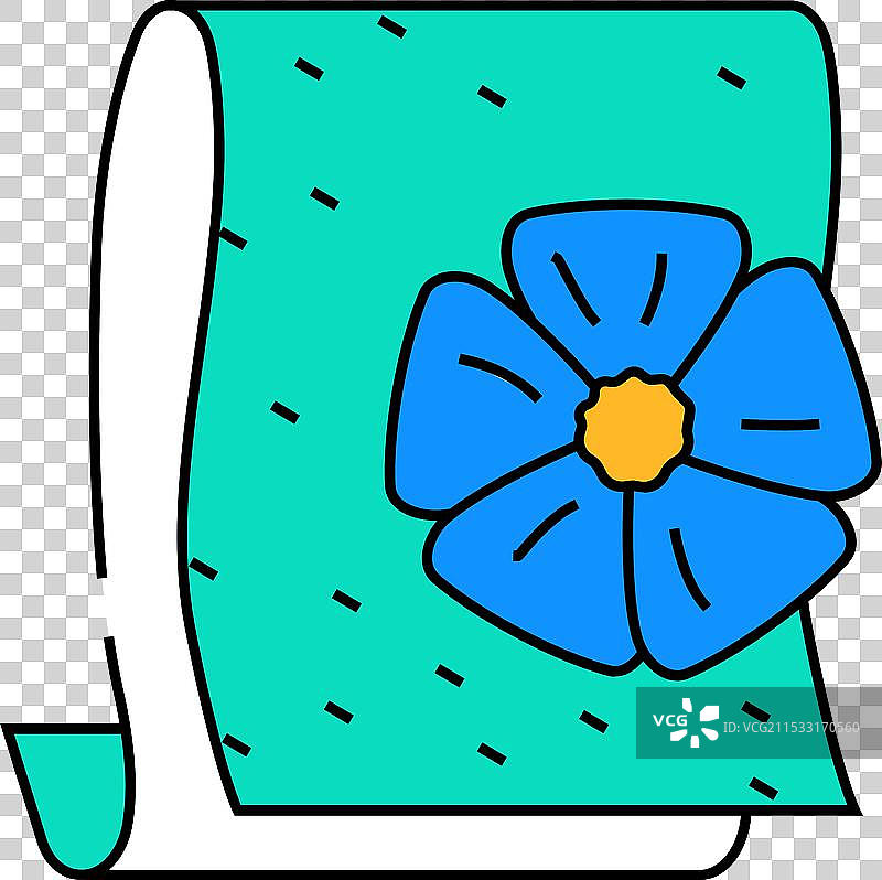 亚麻清洁图标颜色图片素材