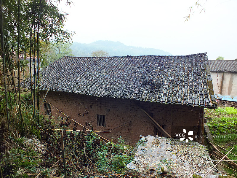 重庆市云阳县的贫困户图片素材