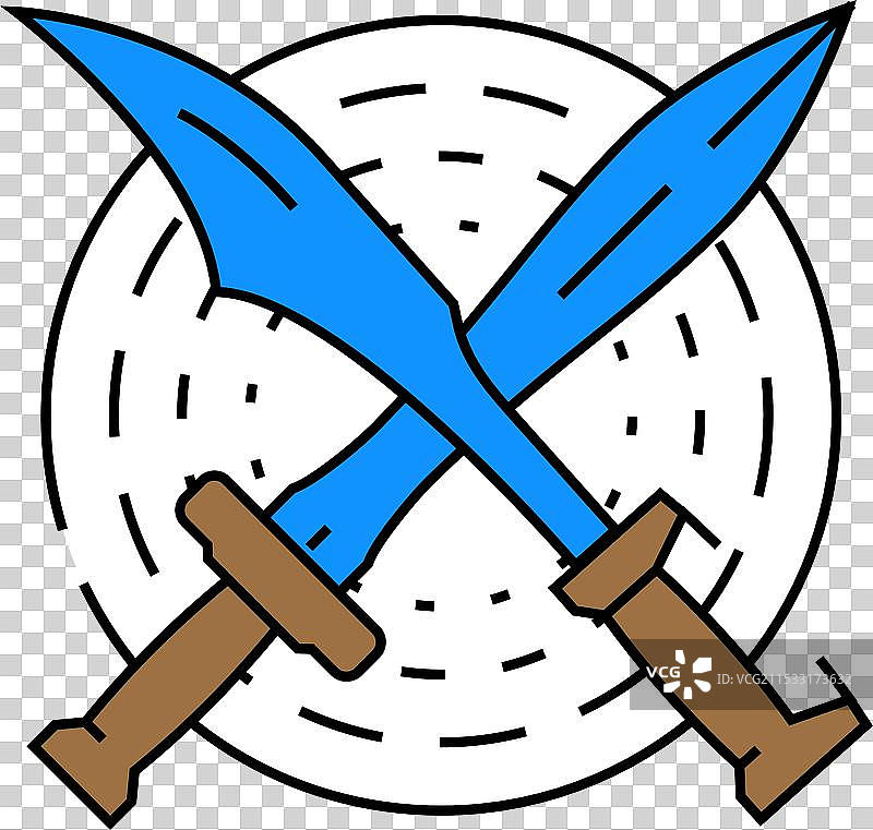 士兵徽章 罗马 希腊 图标 彩色图片素材