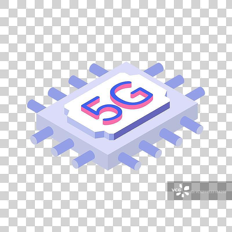 5G微芯片图片素材