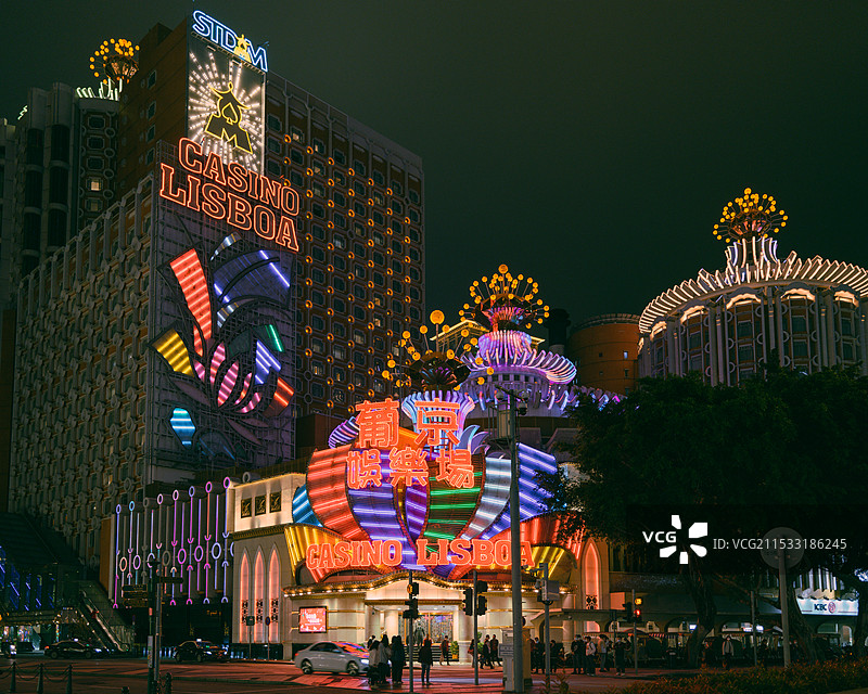 澳门葡京娱乐场图片素材