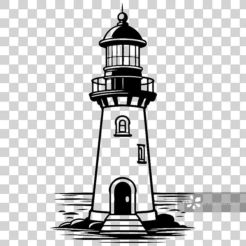 卡通光影图绘制轮廓卡通线条图片素材