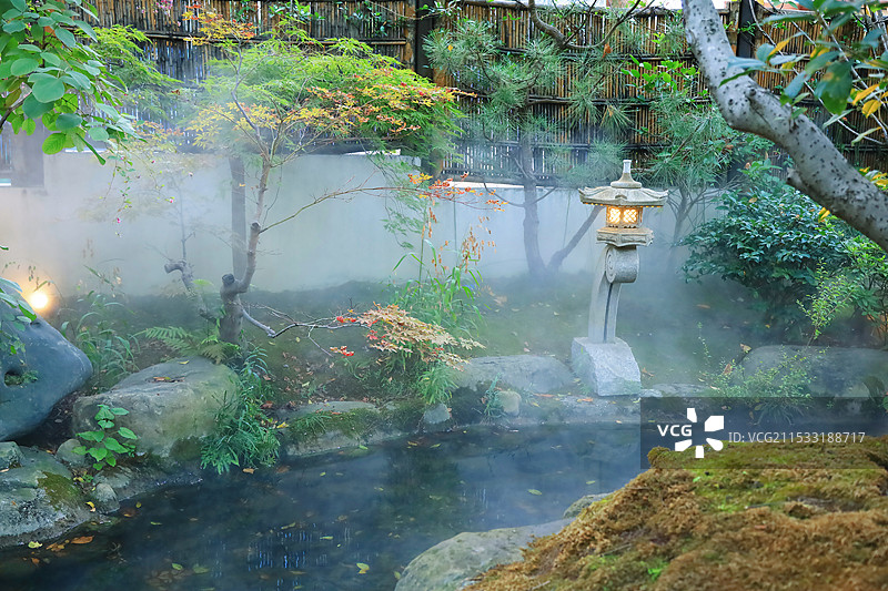 夏日常州拾芳园图片素材