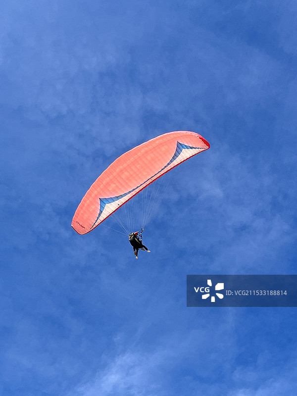 海南陵水滑翔伞体验图片素材