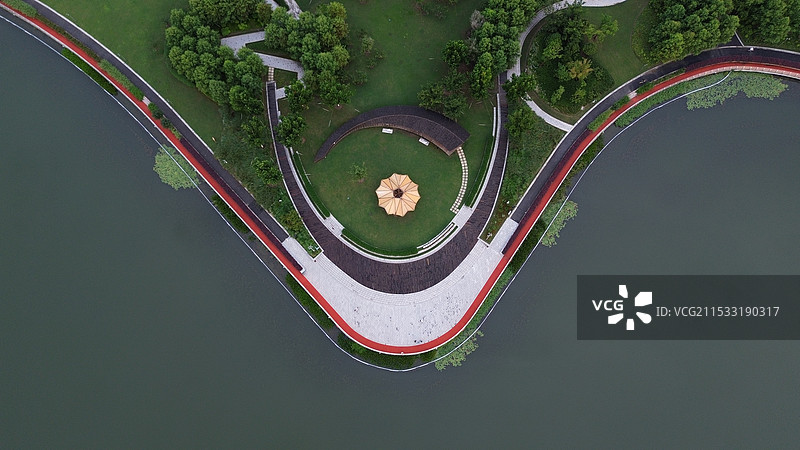 上海奉贤上海之鱼景色图片素材