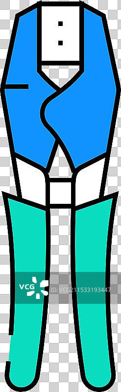 压接钳图标颜色图片素材