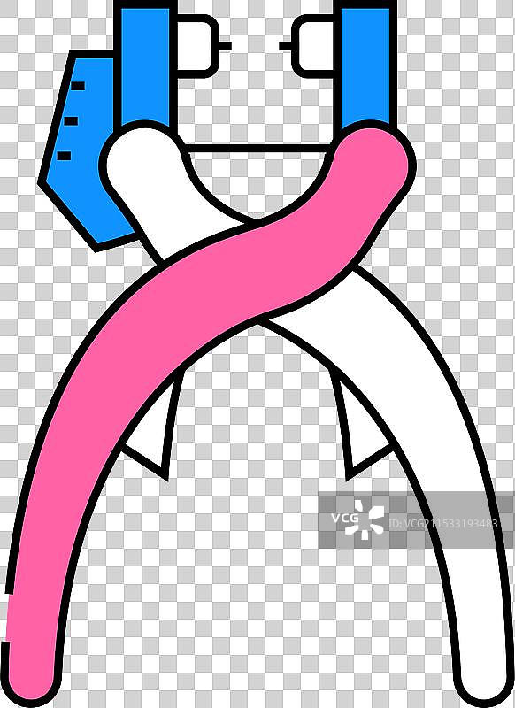 压环钳图标颜色图片素材