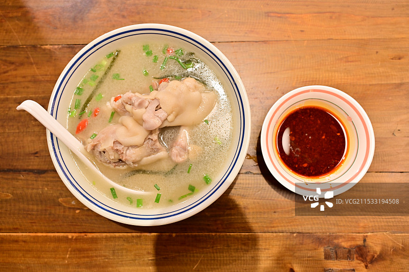 老妈蹄花 成都美食图片素材