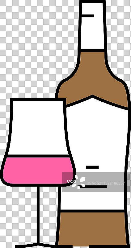 赤霞珠红酒图标颜色图片素材
