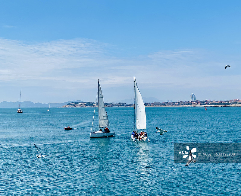 青岛奥帆中心图片素材