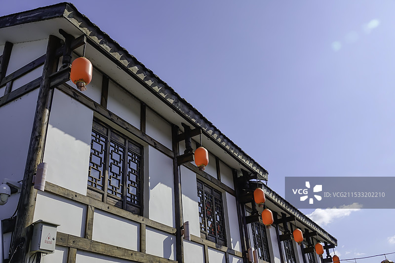 绵阳三台潼川古城集锦图片素材