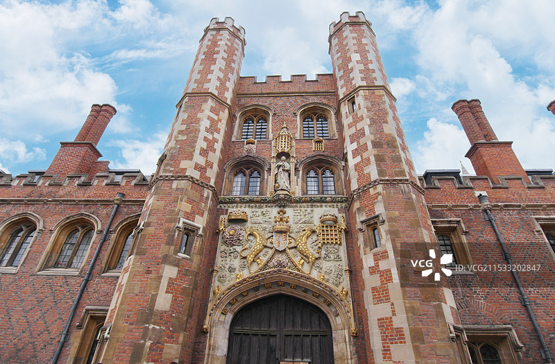 英国剑桥大学圣约翰学院图片素材