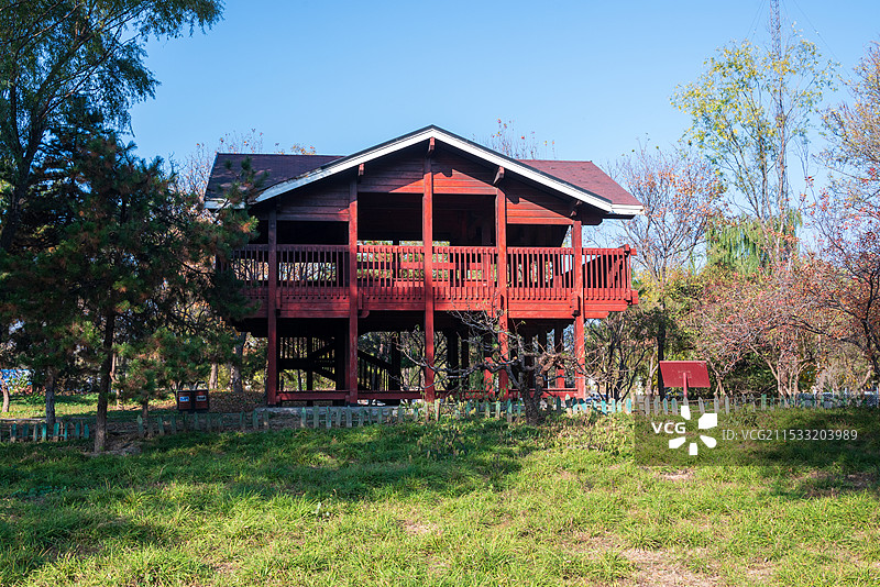 北京京城梨园景区图片素材