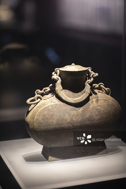 成都博物馆馆藏青铜器图片素材