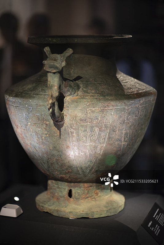 成都博物馆馆藏青铜器图片素材