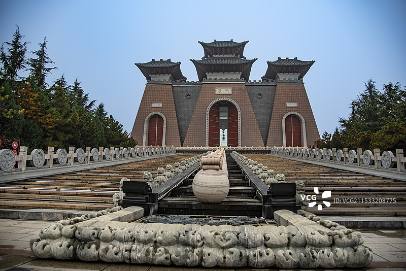 临汾尧庙-华门景区图片素材