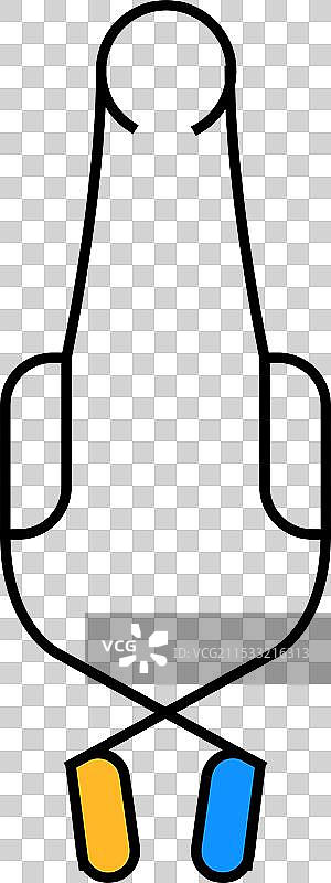 试管架 化学玻璃器皿 实验室图标 彩色图片素材