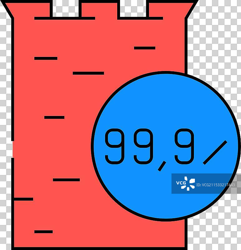 铜铸造阳极图标颜色图片素材