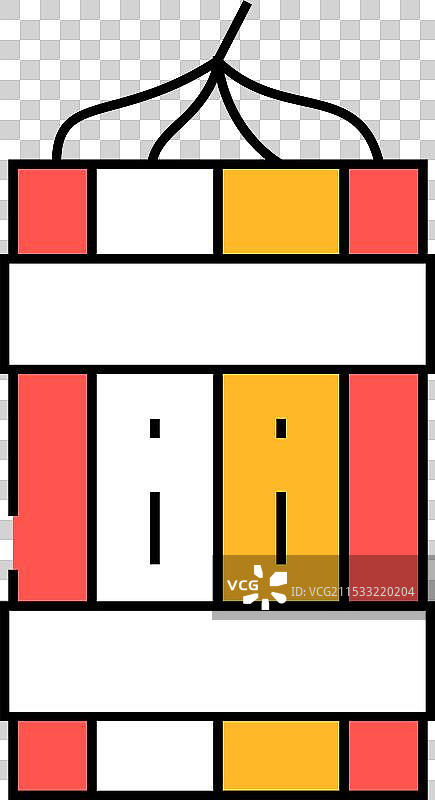 炸药TNT图标颜色图片素材