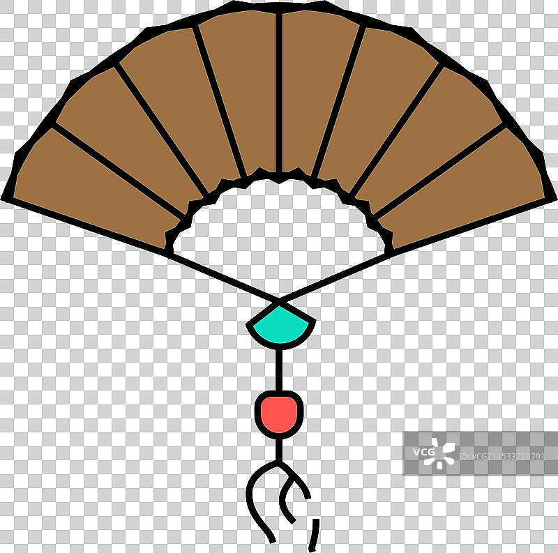 风扇配件图标颜色图片素材