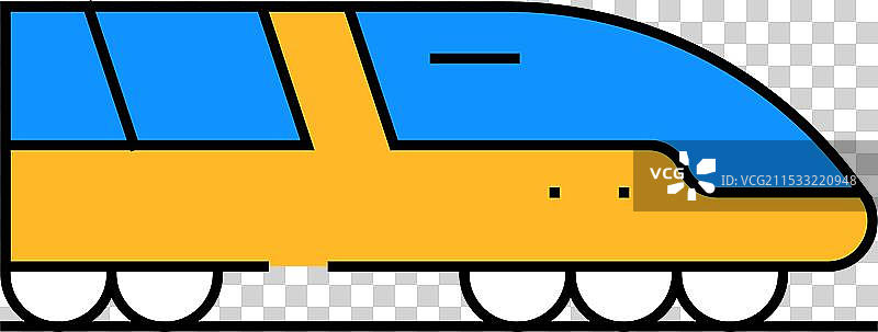 铁路电力图标颜色图片素材