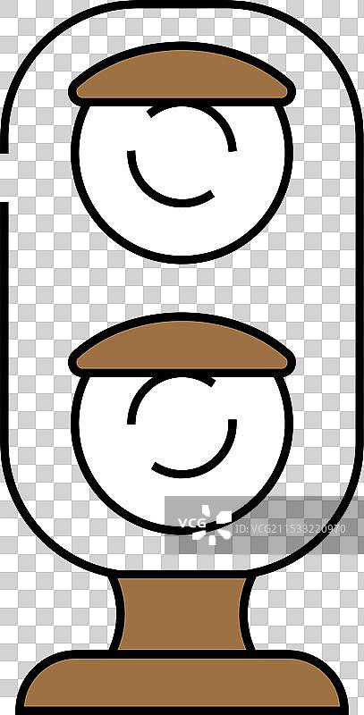 铁路交通信号灯图标颜色图片素材