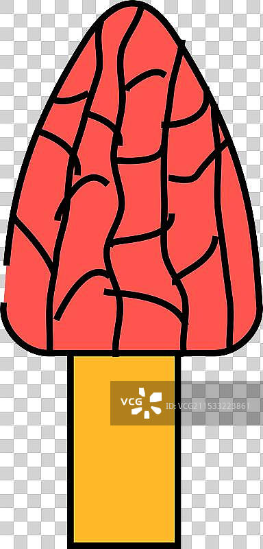 羊肚菌图标颜色图片素材