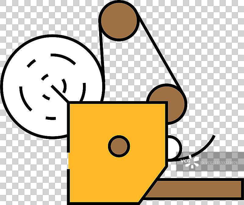 标签机工厂工具图标颜色图片素材