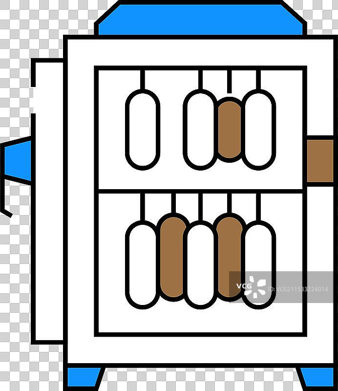 强制冷却室图标颜色图片素材