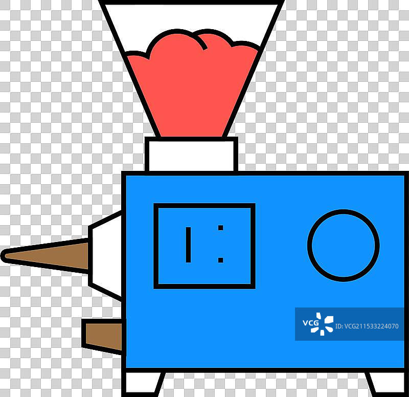 真空注射器图标颜色图片素材