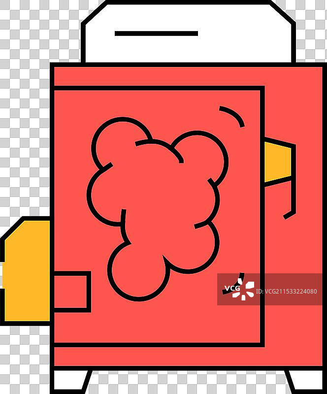 吸烟室图标颜色图片素材