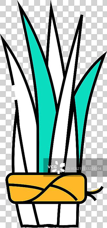 相关藻类植物图标颜色图片素材