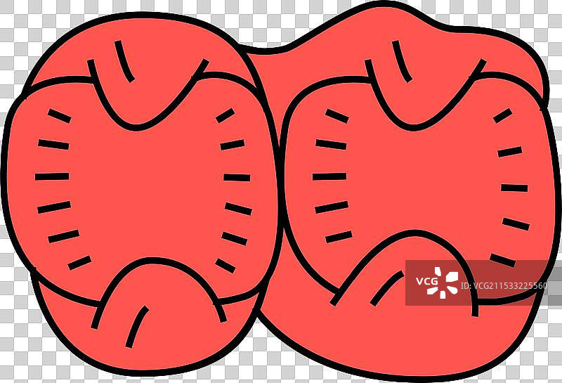 肉鸡胃图标颜色图片素材