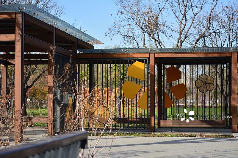 北京庆丰公园图片素材