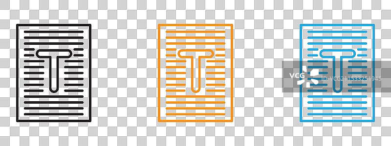 细线图标格式集图片素材