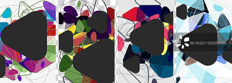 三角形几何抽象背景图片素材