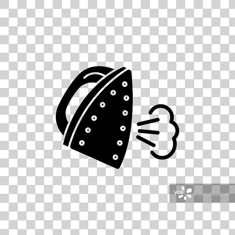 蒸汽熨斗图标集 服装护理 时尚图片素材