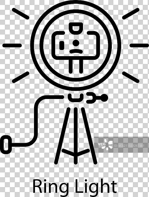 环形灯图片素材