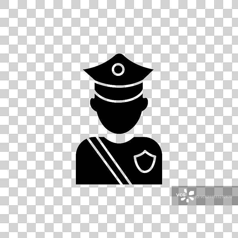 警察图标集 安全警卫符号 警察图片素材