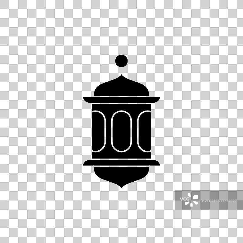 斋月灯笼图标集 阿拉伯遗产 煤油灯图片素材