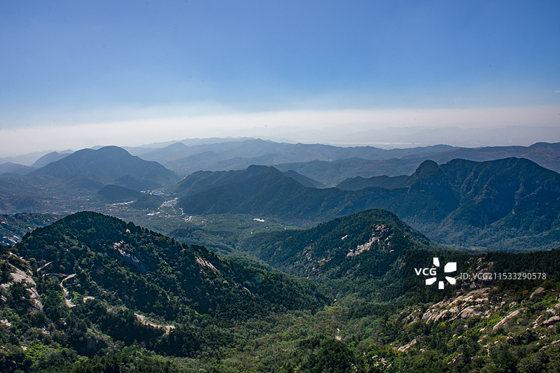 淄博鲁山国家森林公园图片素材