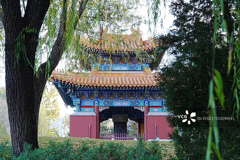 北京庆丰公园图片素材