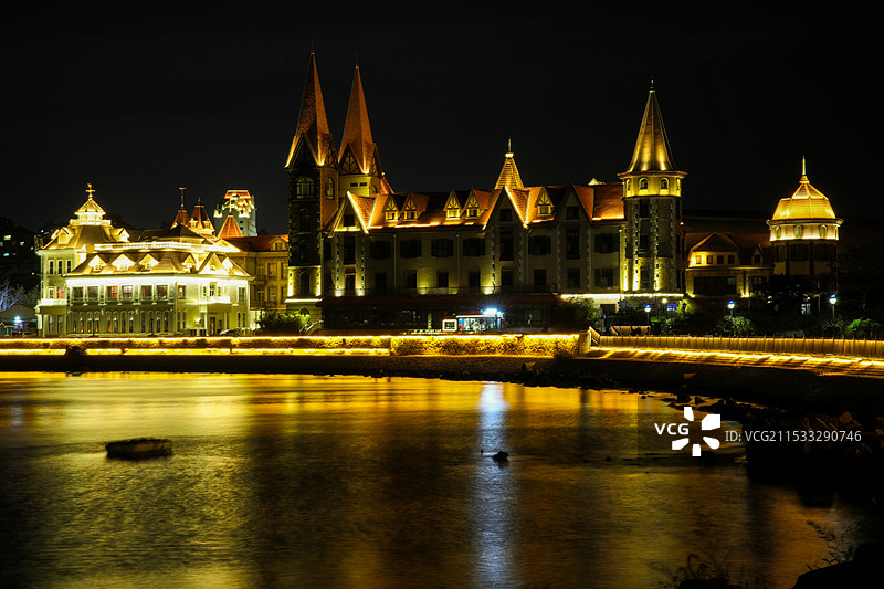 烟台海昌渔人码头旅游景区图片素材