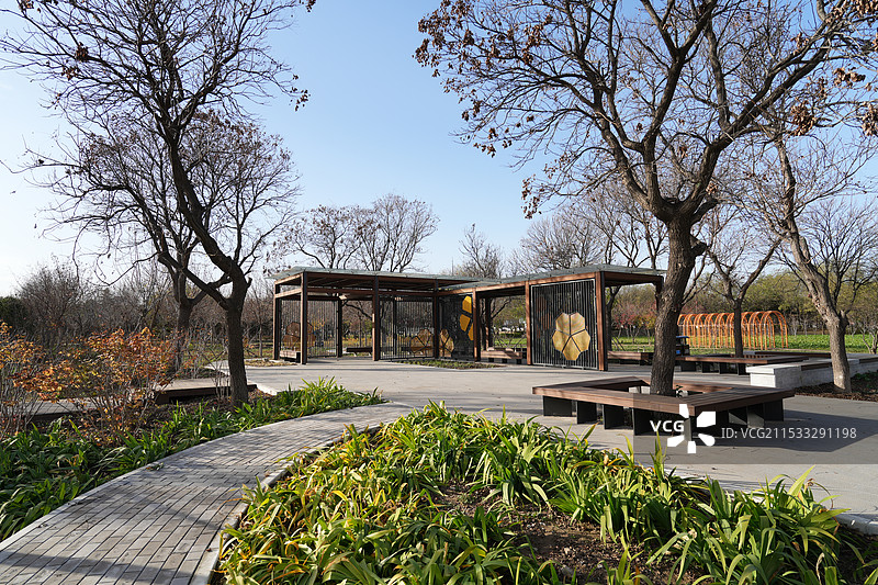 北京京城梨园景区图片素材