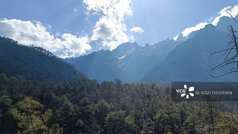 迪庆香格里拉蓝月山谷旅游区图片素材
